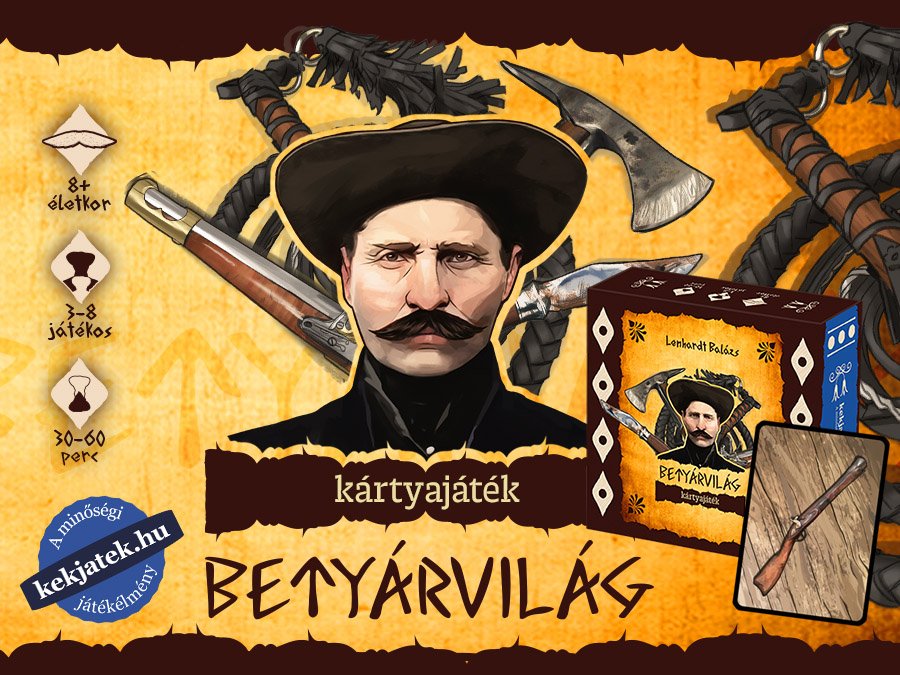Betyárvilág társasjáték